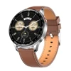 Brown leather strap