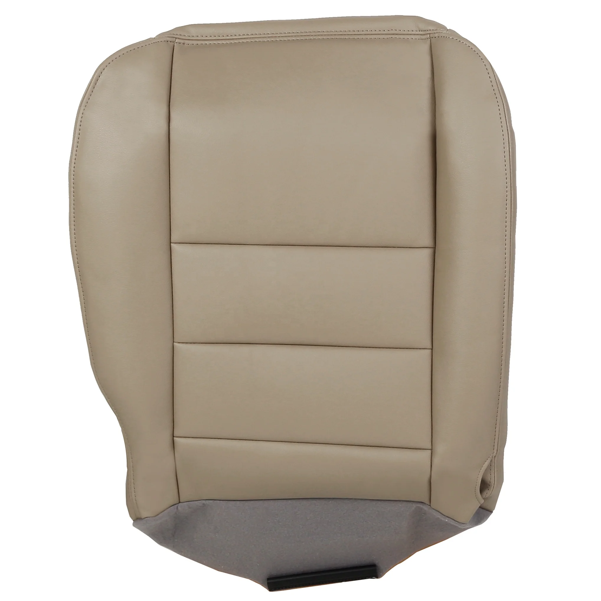 thumbnail image 2 of Soillar Perforated Leather Seat Cover & Foam Cushion – Ford F250 Super Duty 2002-2007, Medium Parchment Tan 2 of 5