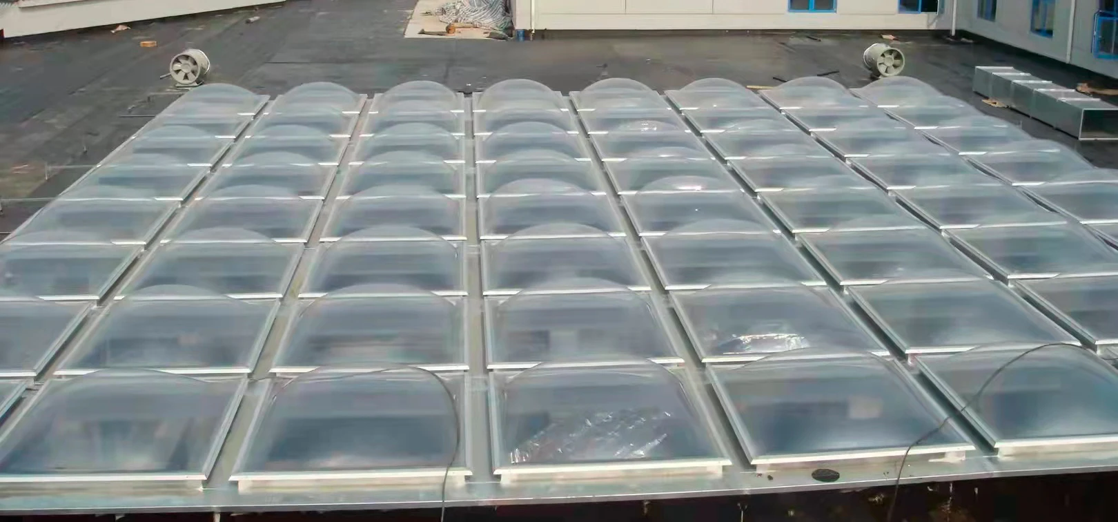 Lighting roof rugged polycarbonate clear pyramid round skylight roofing covers dome roof skylight