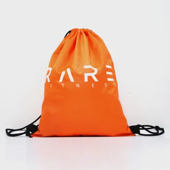 Original factory cheap polyester shopping bag draw string custom promotional drawstring bag