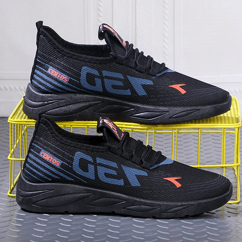 Wholesale Factory Cheap Light Weight Breathable Men's Running Shoes Fashion Casual Sports Shoes for Spring Summer Autumn