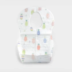 Горячая продажа 5 шт. сумка упаковывается Заводская самая водонепроницаемые детские нагрудники одноразовые нетканые детские нагрудники