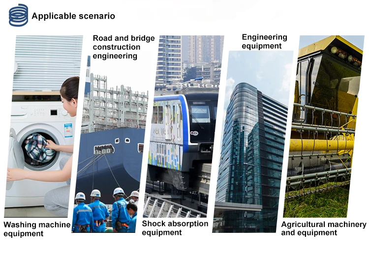 Customized Large Springs Oem Big Compression Springs For Construction