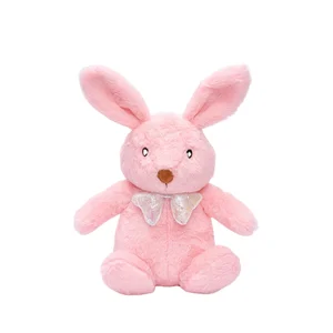 Custom Long-Eared Easter Bunny Rabbit Stuffed Plush Toy for Kids PP Cotton Filled
