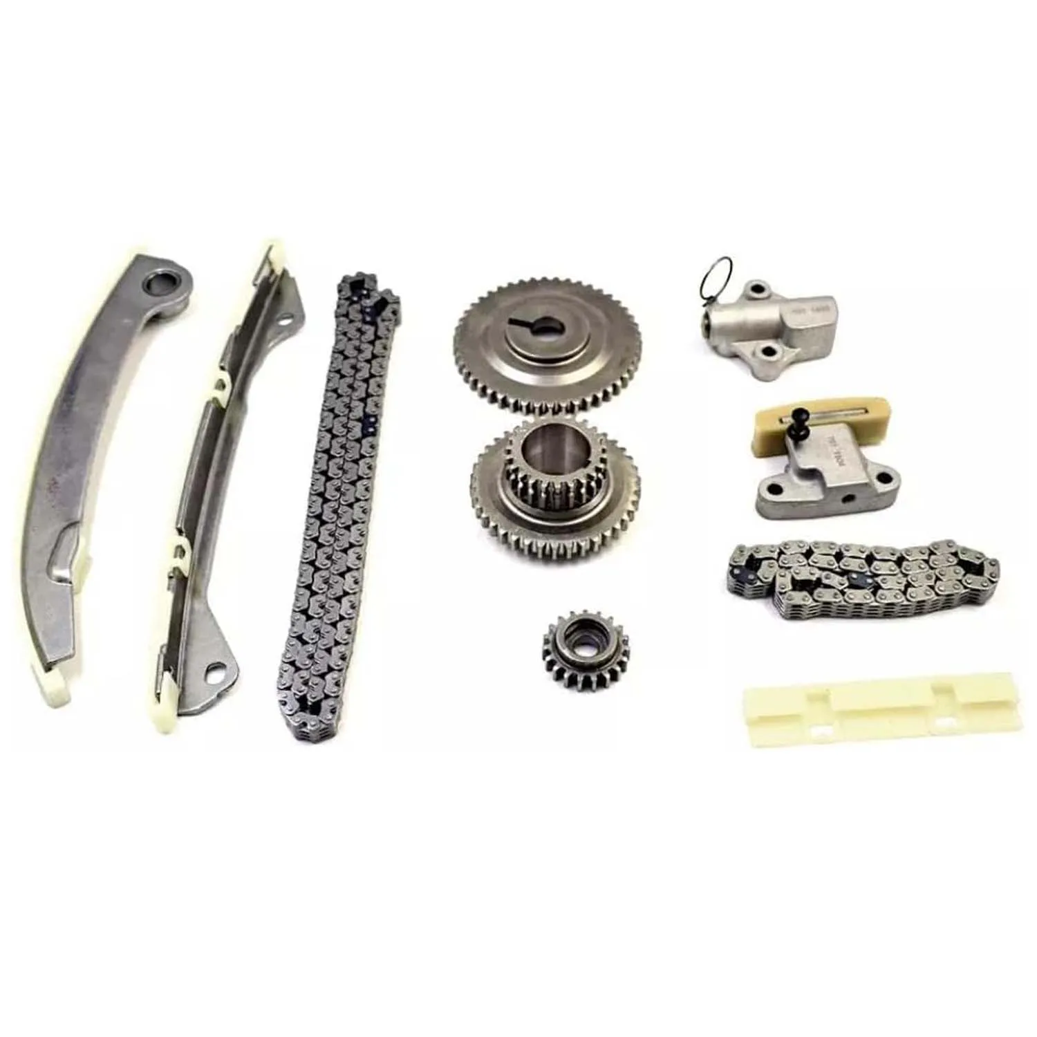 10pc/set Timing Chain Kit Guide Rail Tensioner Sprockets Engine For