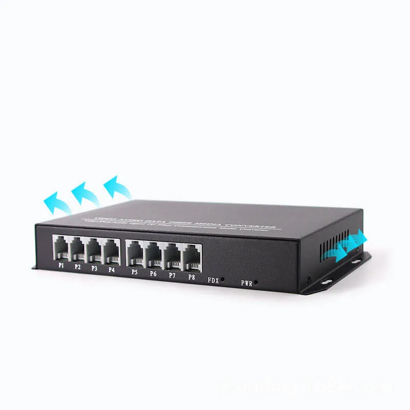 Fiber Optic Converter 8 Channel Multiplexer Pcm Video Digital Optical ...
