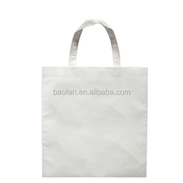 Hot sales A4 Size Blank Sublimation non-woven bag folded,Heat transfer shopping bag