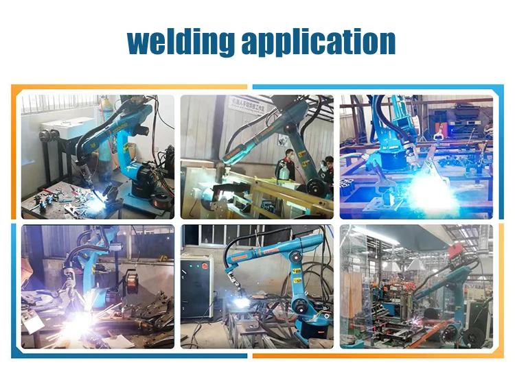 6-axis industrial robot arm intelligent automatic welding cutting handling stacking spraying loading and unloading are in stock supplier