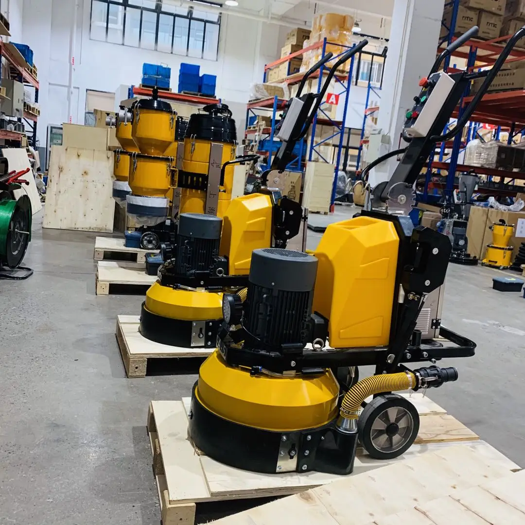 New Design JS A5 3 Heads Planetary Floor Grinder