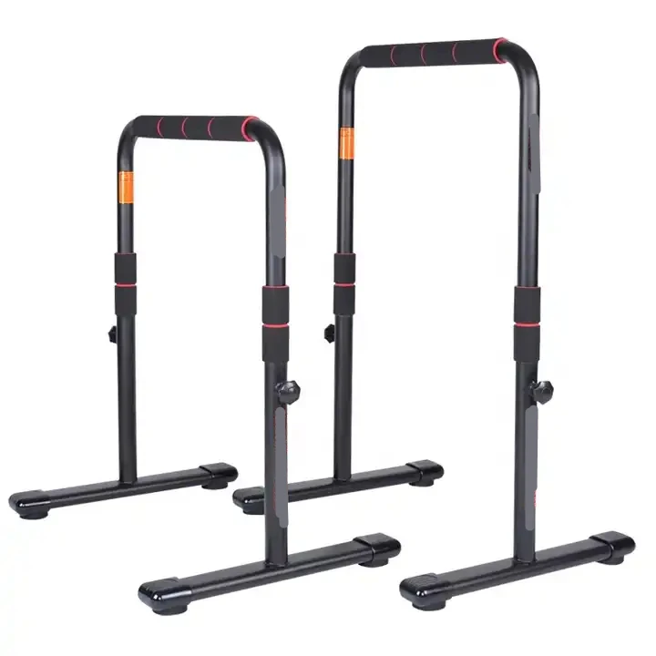 wellshow sport height adjustable parallettes mini