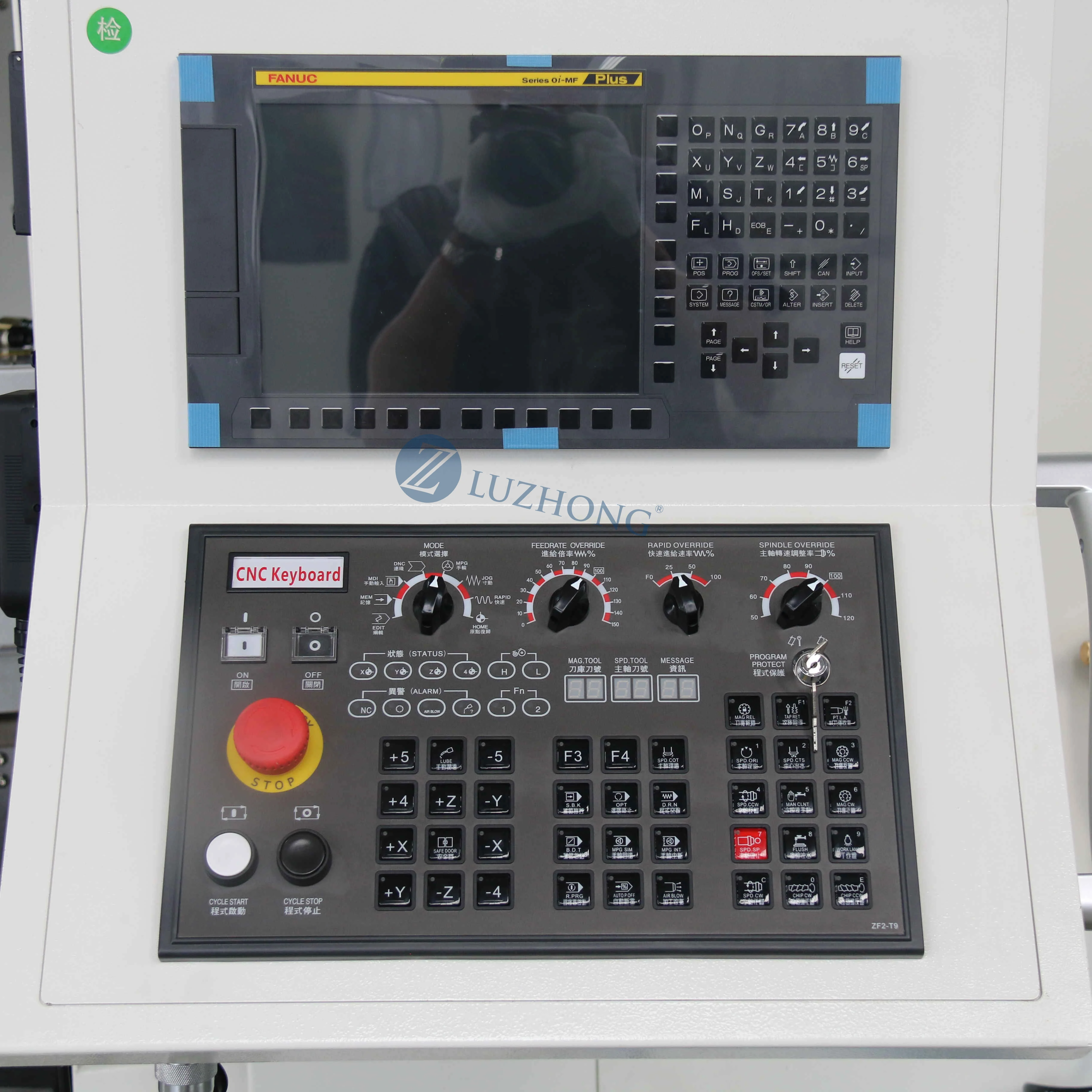 Fanuc GSK Control System Milling Machine for Metal Cnc VMC1270 4-axis CNC Machine Tools Machining Center Certifies Ce