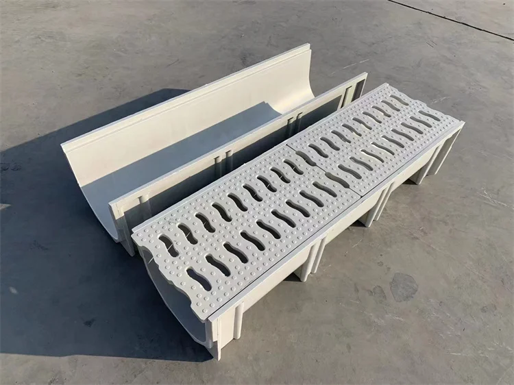 High Quality Grate Drains Drainage Channel U-shaped Resin Composite ...