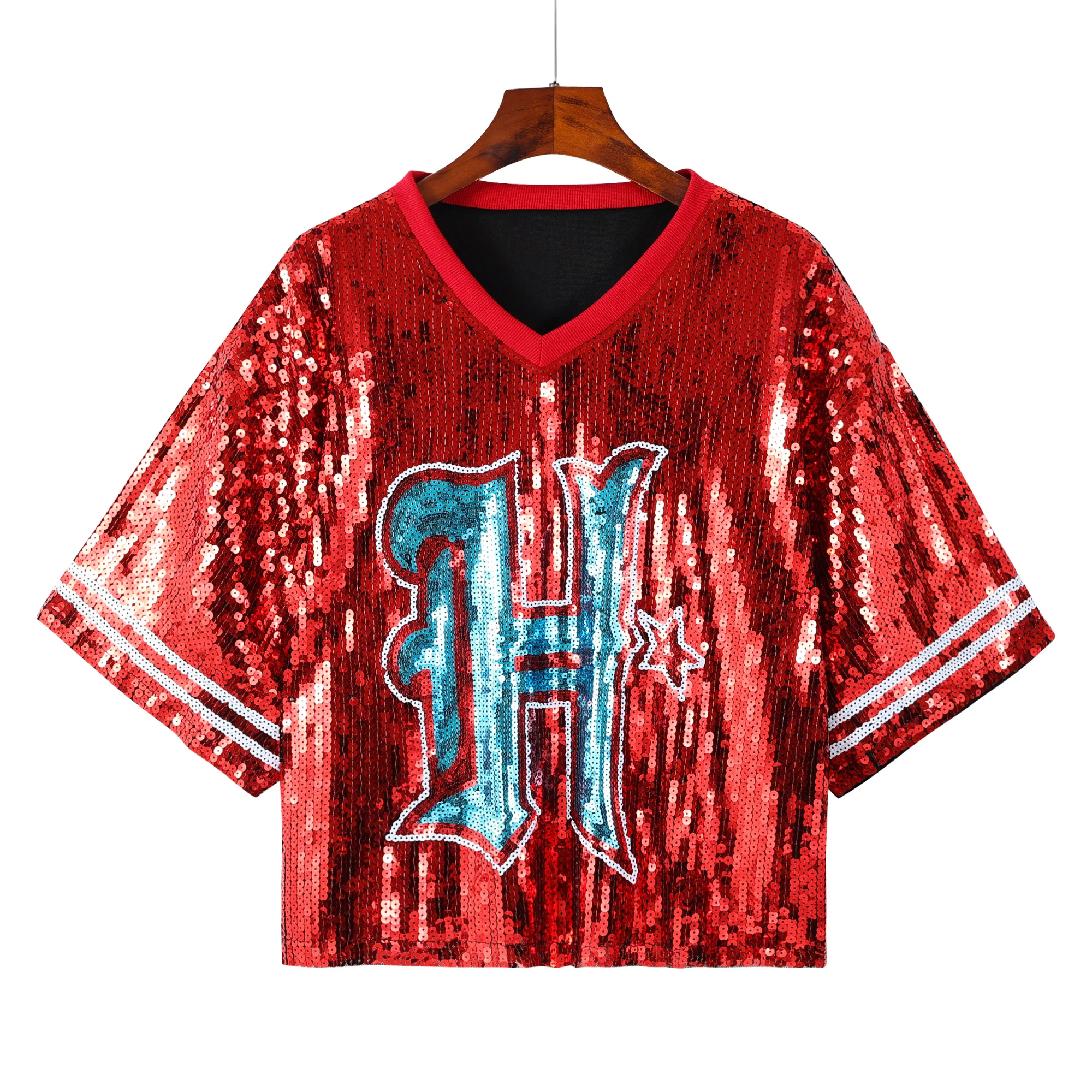 Sequin Jersey Dress for Texans H-Town Womens 2XL Party Dress