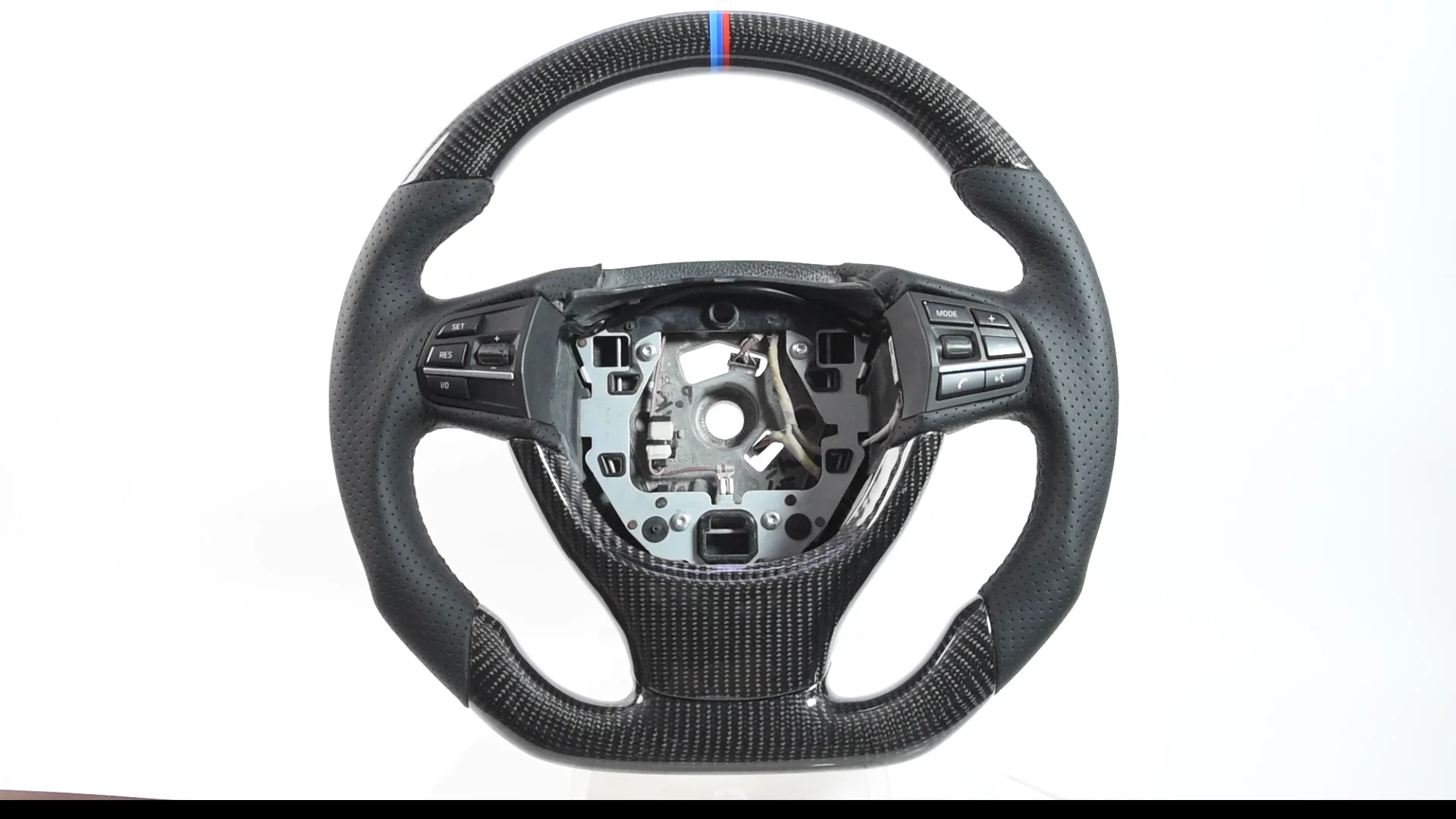 Custom Carbon Fiber Steering Wheel With Location Line For Bmw E46 Buy