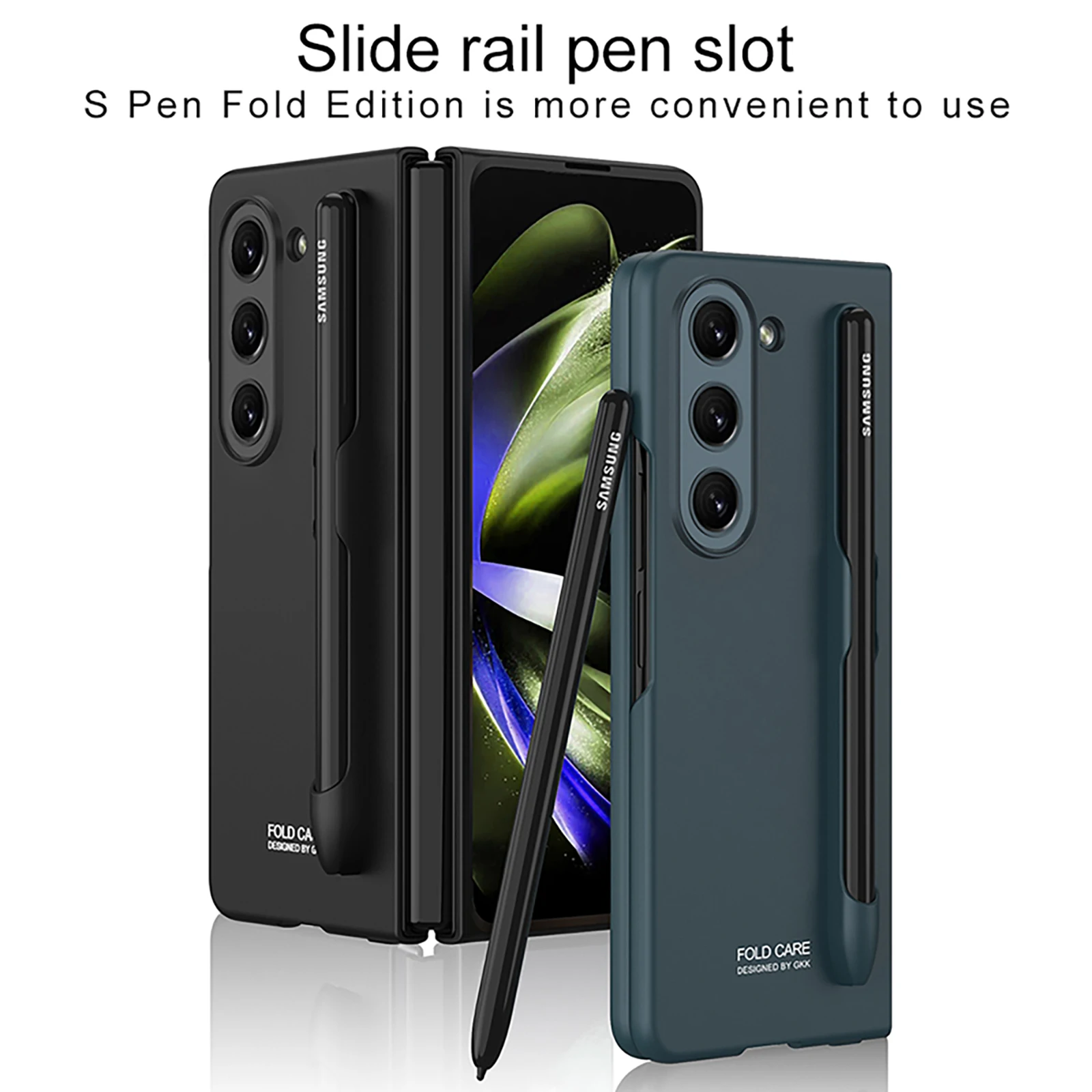 Samsung Galaxy Z Fold Case with S Pen Slot Anti-shock