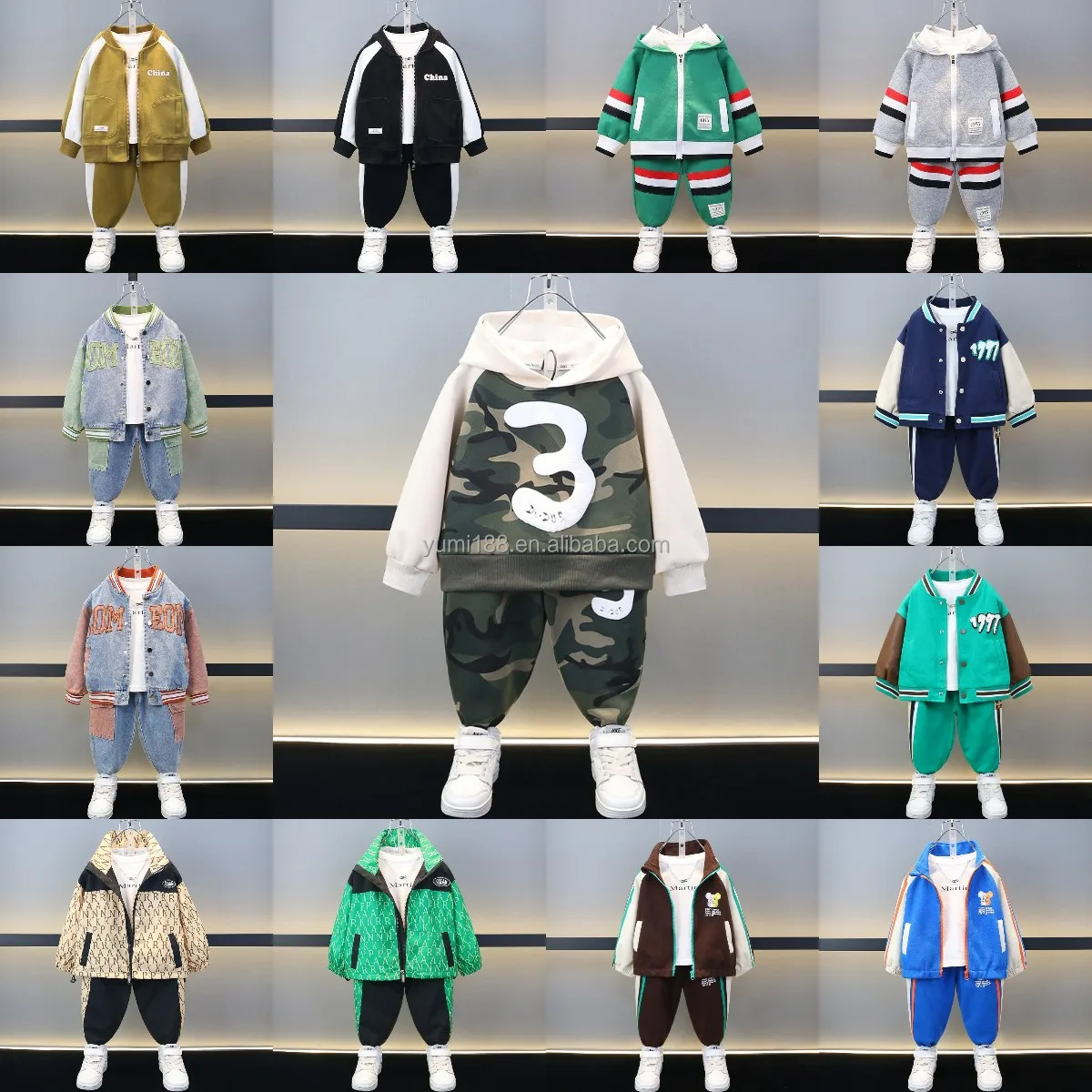 Will Jones Boxing Kids Slim Fit Poly Tracksuit