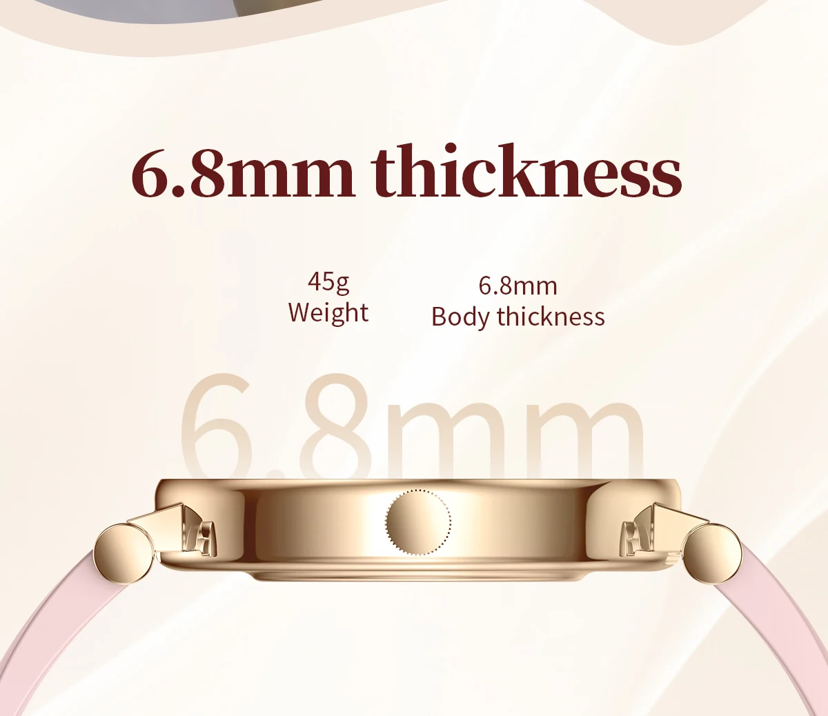 Chinese factory supplier supply  Lc26 Smartwatch Lady Health Monitoring 1.32inch Amoled Screen Bt Calling 6.8mm Ultra-thin Heart Rate 2025 Smart Watch Woman - Buy Smart Watch 2025 smart Watch Woman lc26 Smartwatch