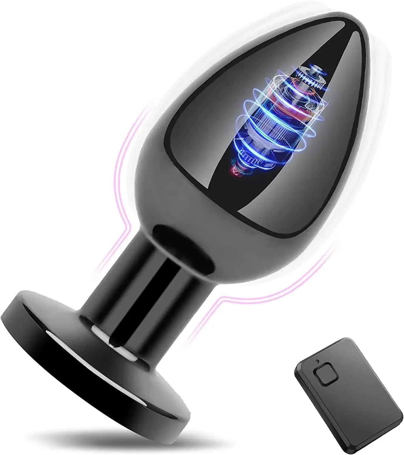 2024 Hot Sales  Metal Vibrating Butt Plug Sex Toys Vibrator Adult Sensory Toys Male Sex Toy for Men Anal Vibrator Dildo