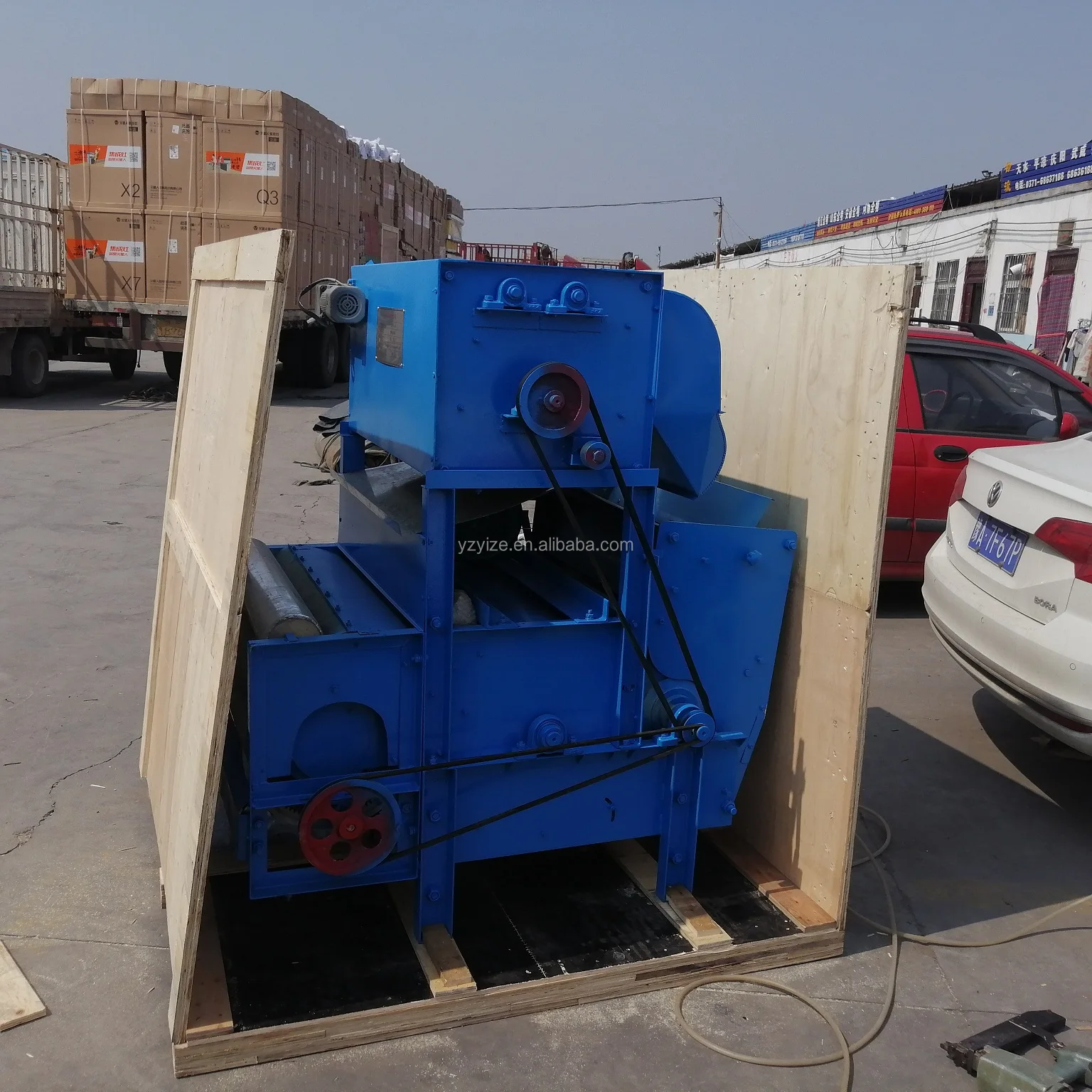 40 Blades Dust Collection Cotton Seeds Separator Removing Machine