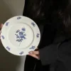 white 8inch plates - 250ml