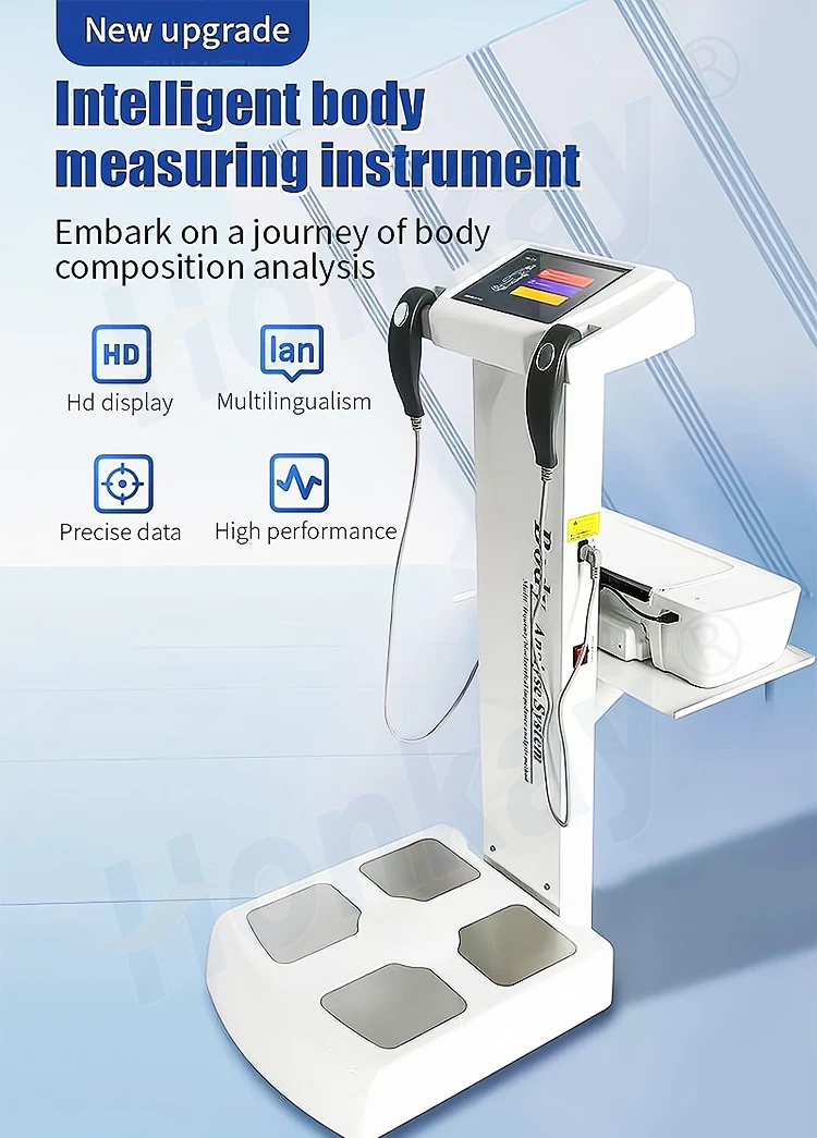 Multifrequency Control Bioelectrical Impedance 3d Body Health Fat Composition Analyzer Machine