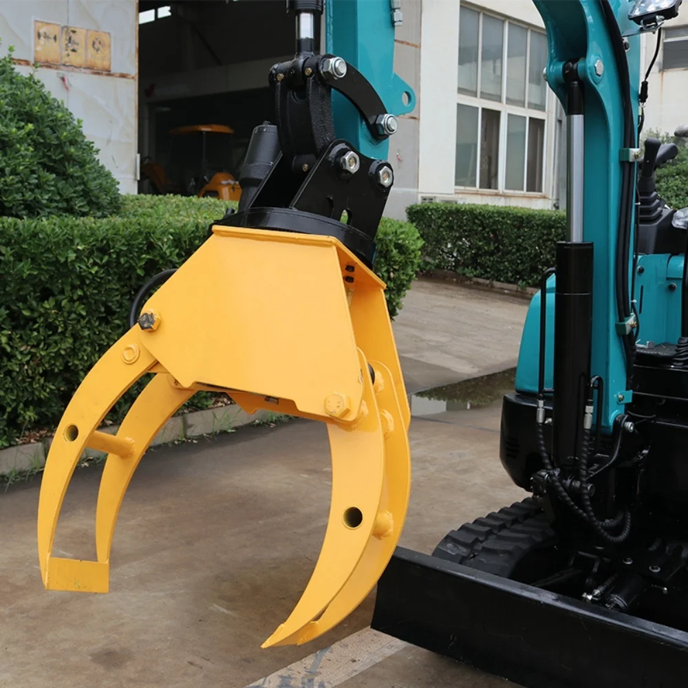 Rake Ripper Excavator Loader Attachments Breaking Hammer Tilt Bucket Rake Trailer ...
