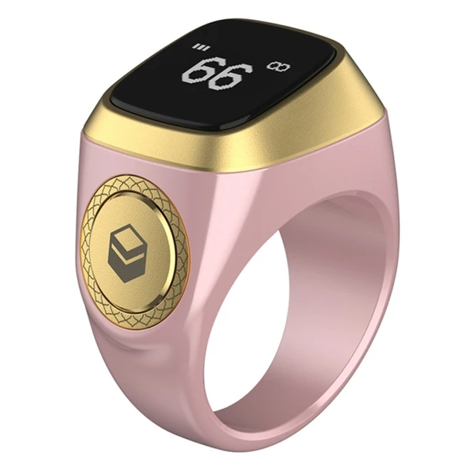 Zikr Ring IQIBL Smart Ring for Muslim Prayers Including a Reminder of the Five Daily Prayers Iqibla Smart Tasbih Zikr Ring