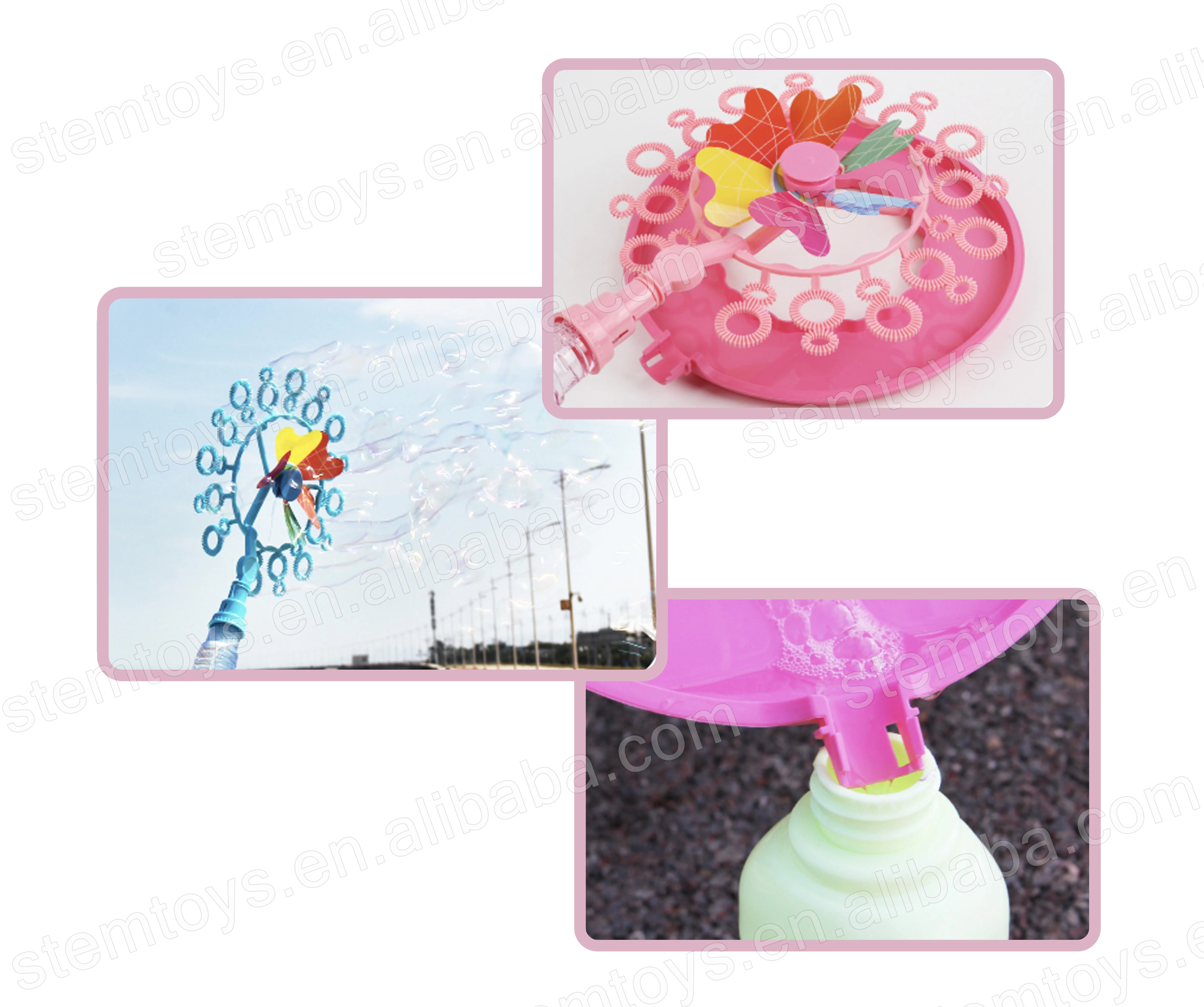 Лидер продаж 2022, ветряная мельница, воздуходувка для пузырей, палочка, летняя уличная мыльная палочка, игрушки, подарок для детей