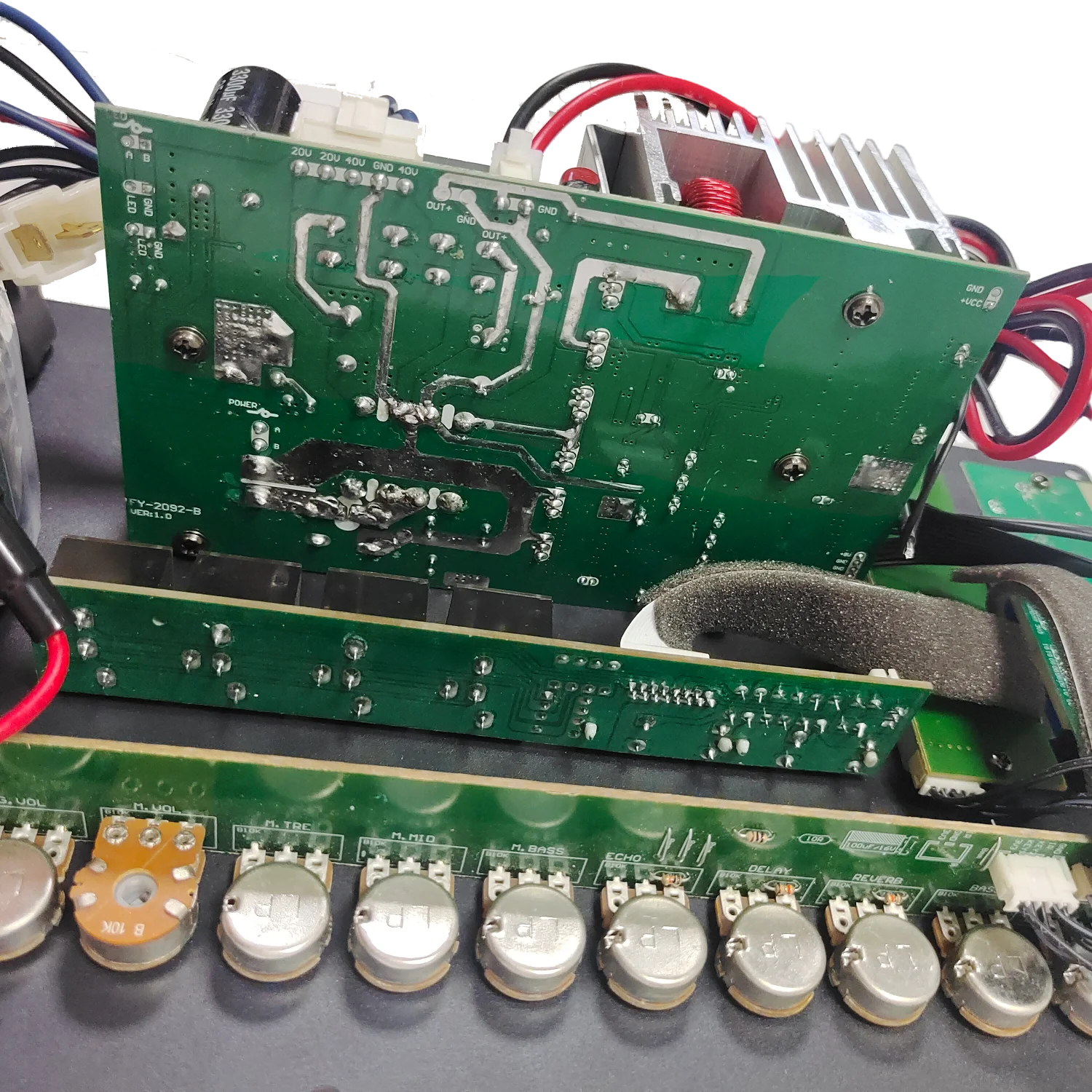 Professional Digital Audio Power Amplifier Karaoke Amplifier Module For