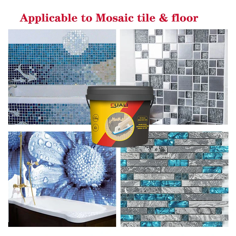Grout Epoxy Resin Epoxy Mosaic Grout Swimming Pool Ceramic Tile Grout