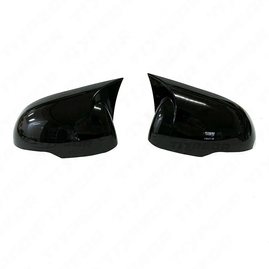 For Hyundai I20 2014-2018 ABS Plastic Bat Style Wing Mirror Covers Caps Rearview Mirror Case Cover Accessory