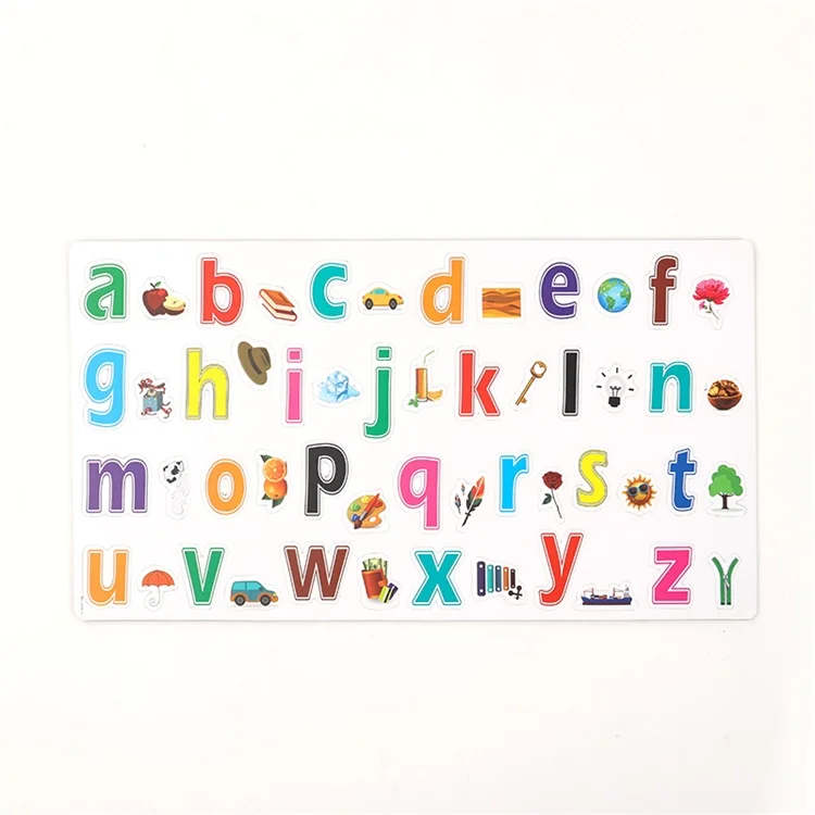 Professional education toys for kids Arabic alphabet magnetic puzzle