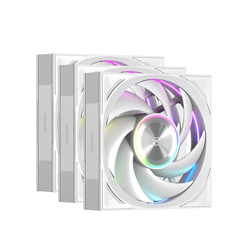 Pccooler F7 X120 ARGB Case Fan - 120mm Copper & Aluminum Cooling