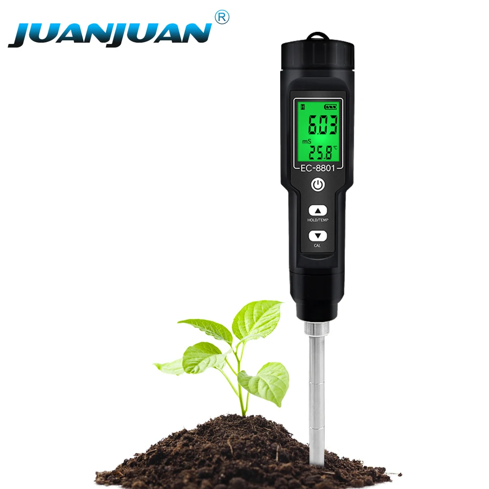 LCD Digital PH Soil Tester Water Moisture Temperature Sunlight Test Meter  Plant