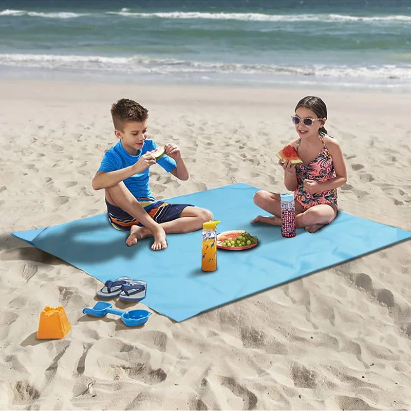 Straw Beach Mat Roll Up Mat Lightweight Travel Picnic Holiday Camping 