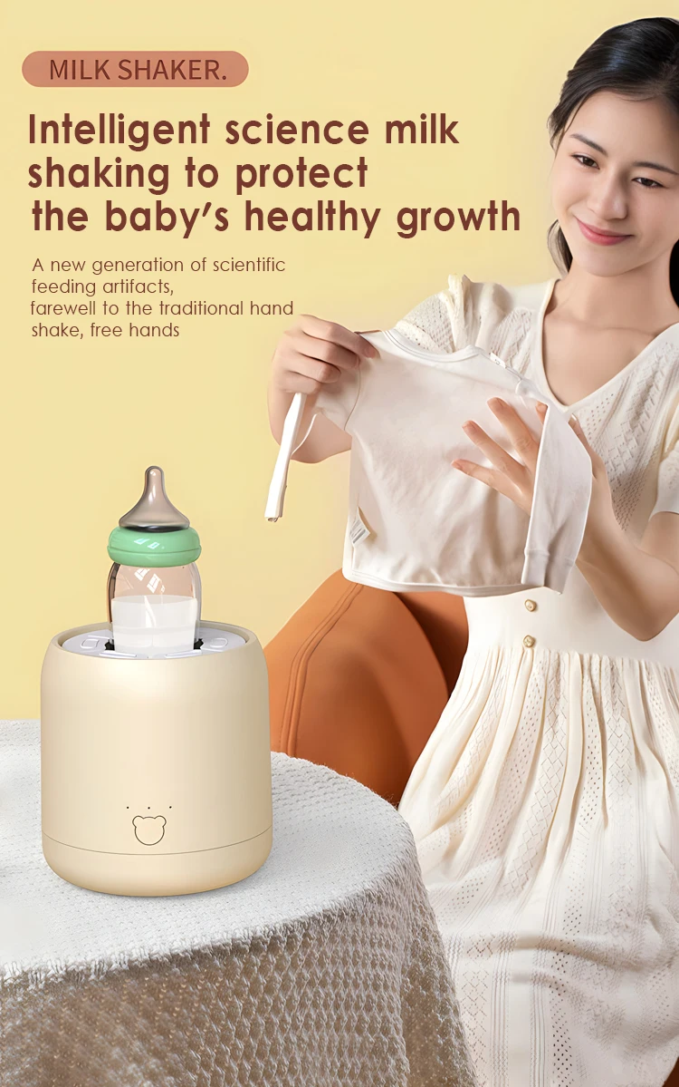 New Fashion Portable Electric Feeding Milk Shaker Automatic Baby Milk