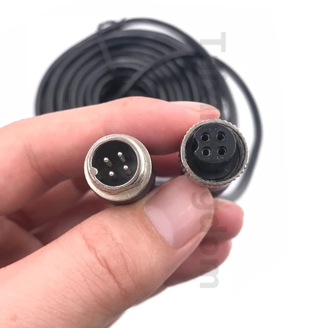 Truck school bus MDVR video audio cable Vehicle aviation connector extension cables  male Female 10M/20M/8M