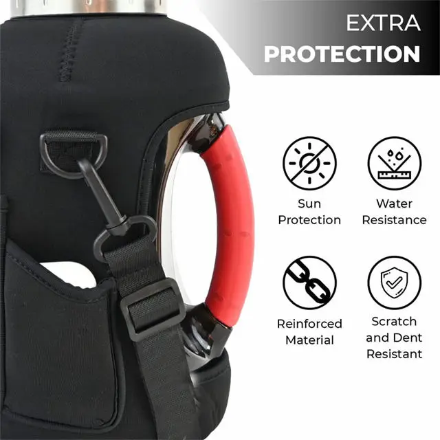 Hot Selling Neoprene Water Bottle Pouch Bottle Carrier Holder Sleeve