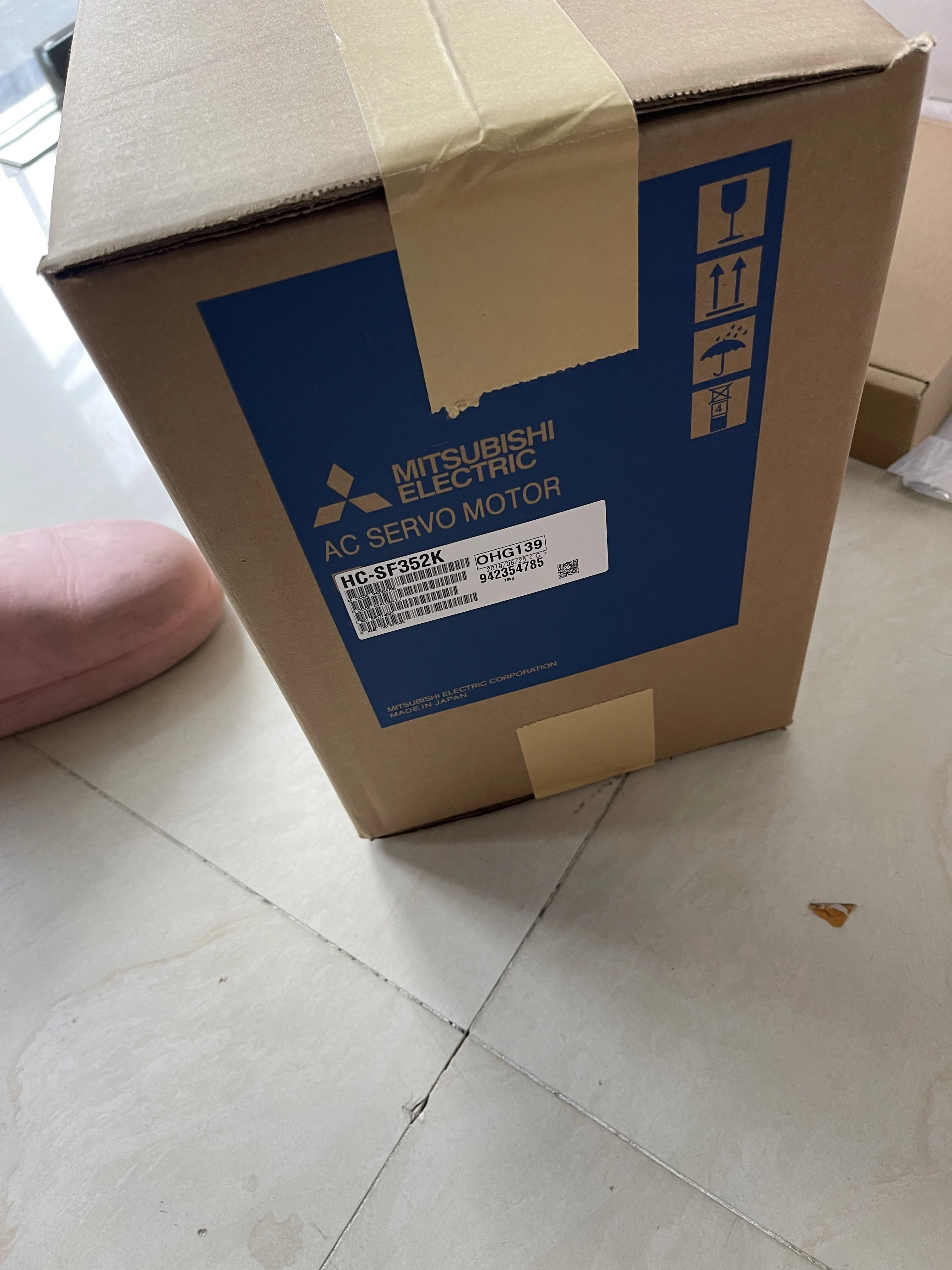 Mitsubishi AC Servo Motor HC-SF352K