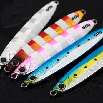 CHEERY Metal Jigging Lures Isca 35g 45g 60g 80g 100g Fishing Lures Baits Lures Fish for Tuna – Metal Jig – view 5