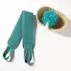 2-piece set [Back scrubbing strip and bath ball]