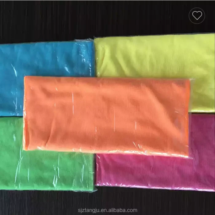 Pack 10 In 40 X 40cm 200gsm Housewares Microfibre Cloths Towel Pink