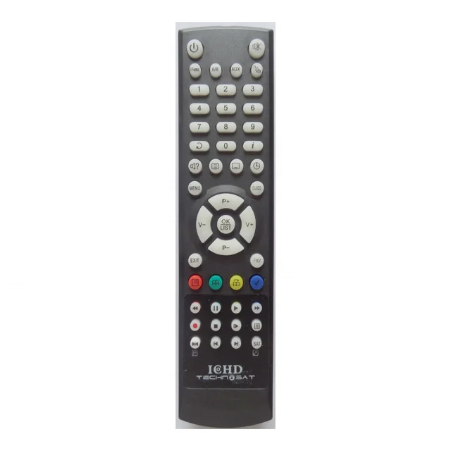 Hostrong Factory OEM ODM Remote Control TECHNOSAT for TV Box Set Top Box STB NEC-FTA3300 T-786 1200 1050 TS-9000 Support Custom