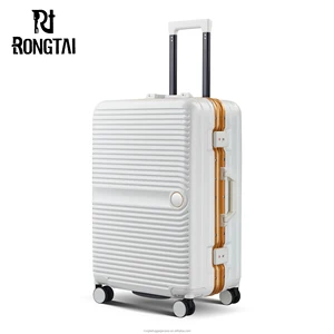 High Quality Custom Universal 3pcs ABS Trolley Luggage Sets Classic Cartoon Pattern Spinner Unisex Design High Quality PC