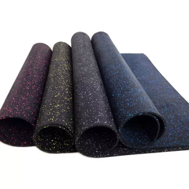 Eco-friendly Anti-slip wear-resisting Durable anti-static  EPDM gym rubber flooring rolls