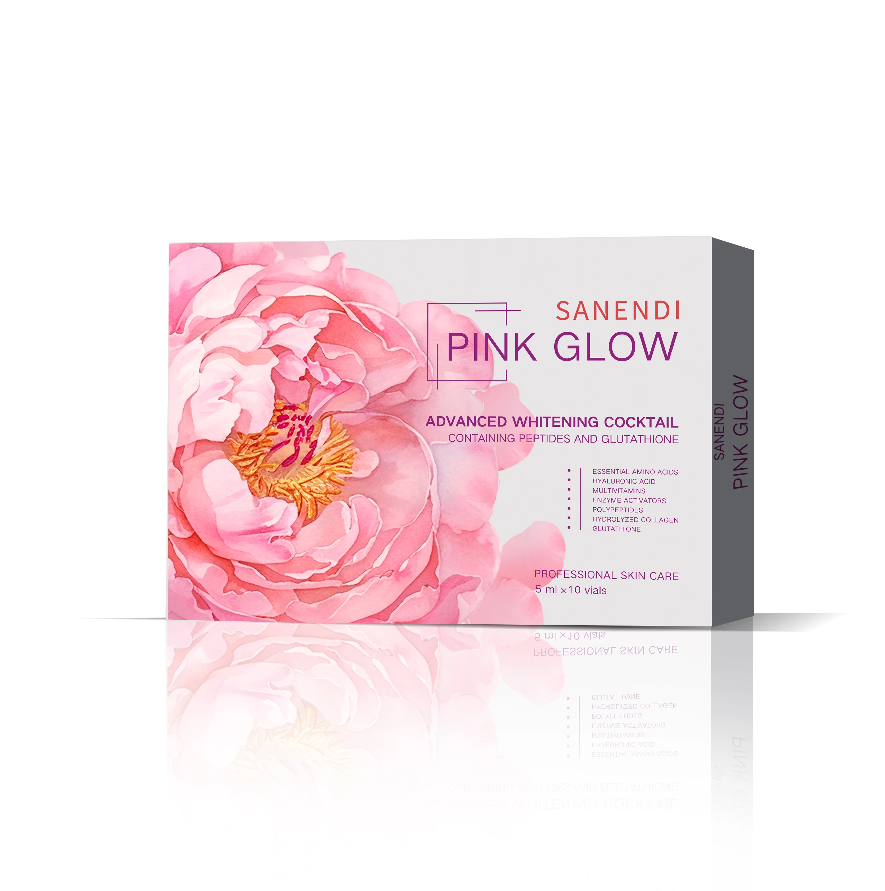 2025 OEM Face Serum with Hyaluronic Acid & Whitening Cocktail