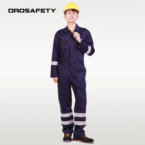 Uniform Firefighting Anti-static Work Clothes Safety Reflective Fr Clothing Workwear Cotton Coverall