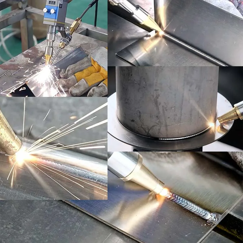Handheld 3-in-1 Laser Welding Machine: 1000W 2000W 3000W Welding,Cutting and Cleaning