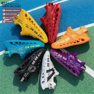 Wholesale New Men's Trend Women's Running Shoes Breathable Sports Running Shoes Gym Shoes Mesh Stylus EVA Rubber Running Hommes