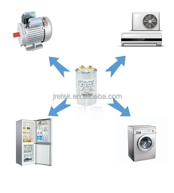 Condensateur De Course CBB65 Avec 2 Fils | Saifu